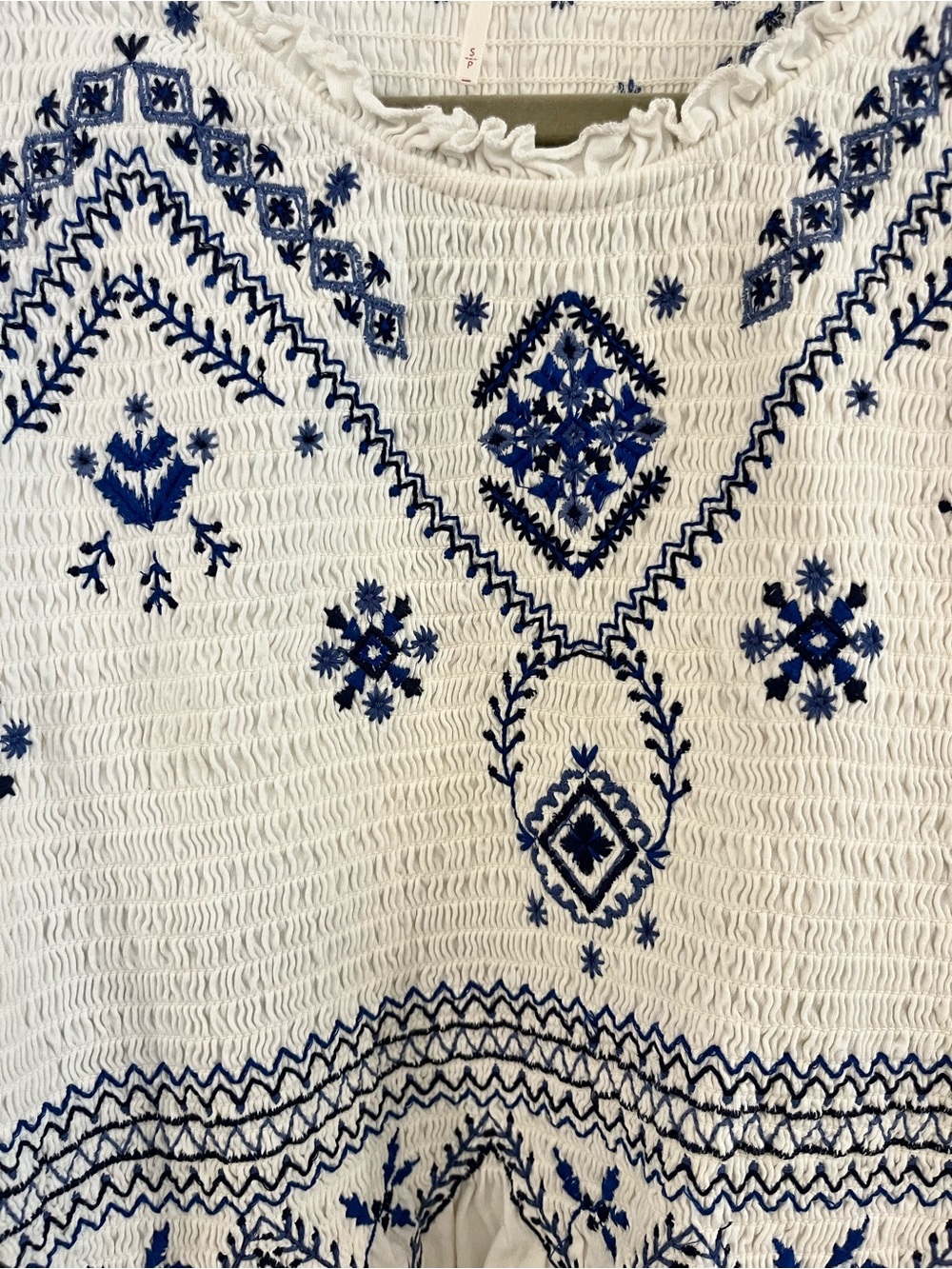 Free People Holly embroidered top - Picture 2 of 8
